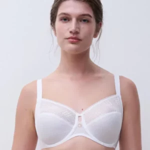 Soutien-gorge armatures Chantelle Intrigue blanc – Transparence chic & maintien
