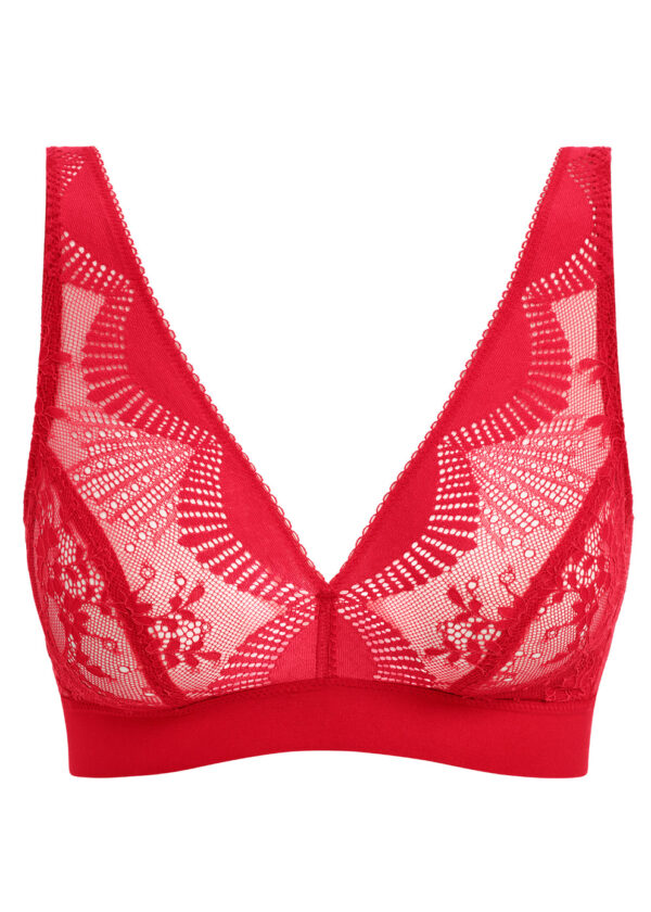 Soutien-gorge brassière Wacoal Sensu Lace Salsa – Dentelle japonaise & confort sans armatures – Image 4