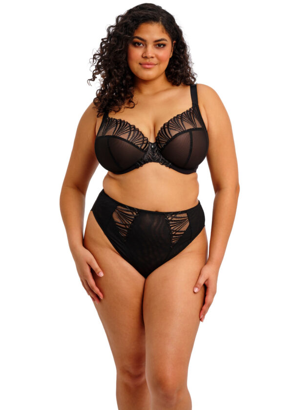 Soutien-gorge Plunge Elomi Reja – Noir – Image 2