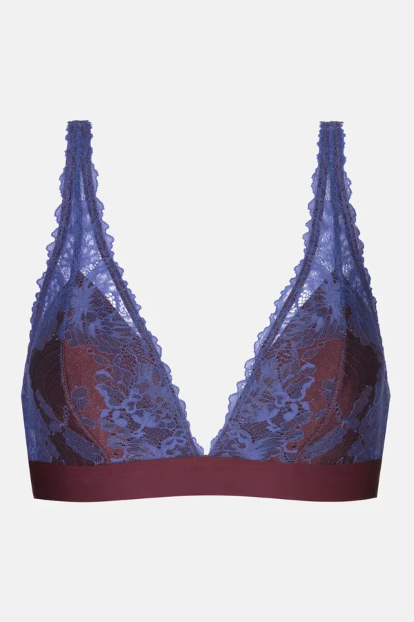 Soutien-gorge sans armatures avec coque Mey Poetry Dream Boysenberry – Image 6