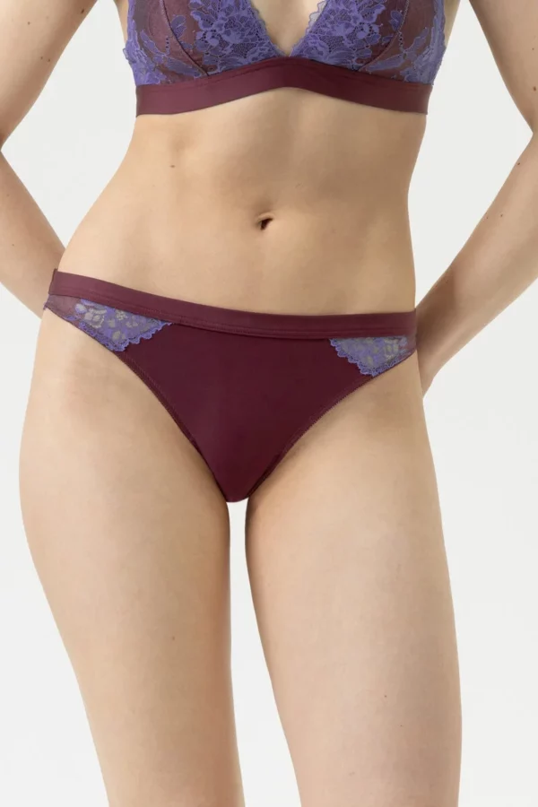 Slip Brésilien Mey Poetry Dream Boysenberry