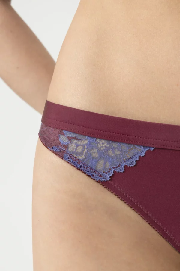 Slip Brésilien Mey Poetry Dream Boysenberry – Image 4