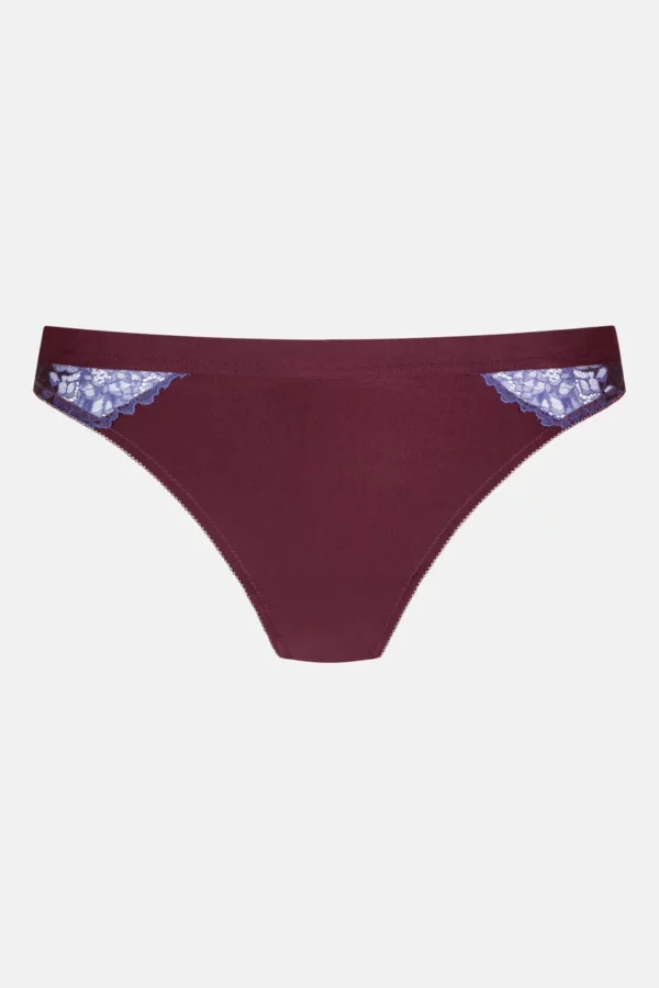 Slip Brésilien Mey Poetry Dream Boysenberry – Image 6