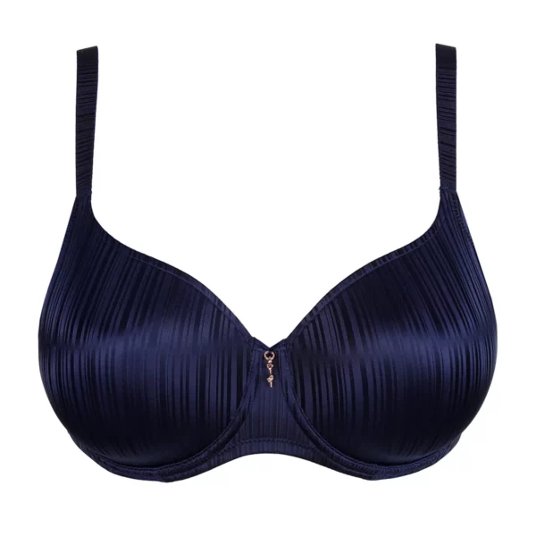 Soutien-gorge rembourré forme cœur PrimaDonna Twist Knokke – Bleu Saphir – Image 2