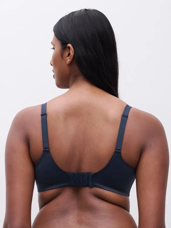 Soutien-gorge Emboitant Chantelle Intrigue Bleu Marine – Image 2