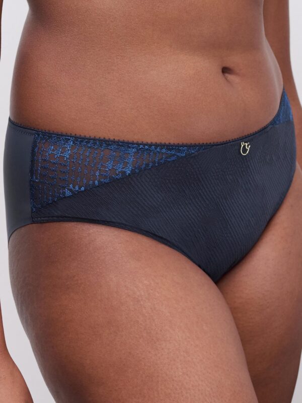 Culotte Chantelle Intrigue Bleu Marine – Image 3
