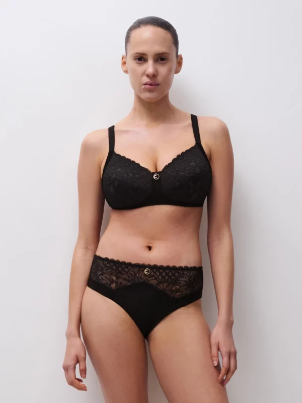 Soutien-gorge Sans Armature Maintien Chantelle Sublime Noir – Image 4