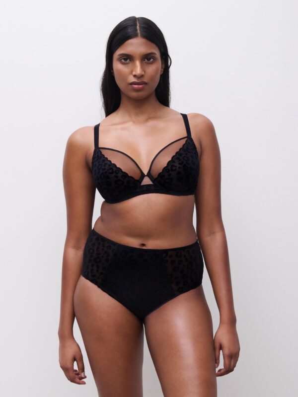 Culotte Taille Haute Chantelle Pulp Girls Noir – Image 4