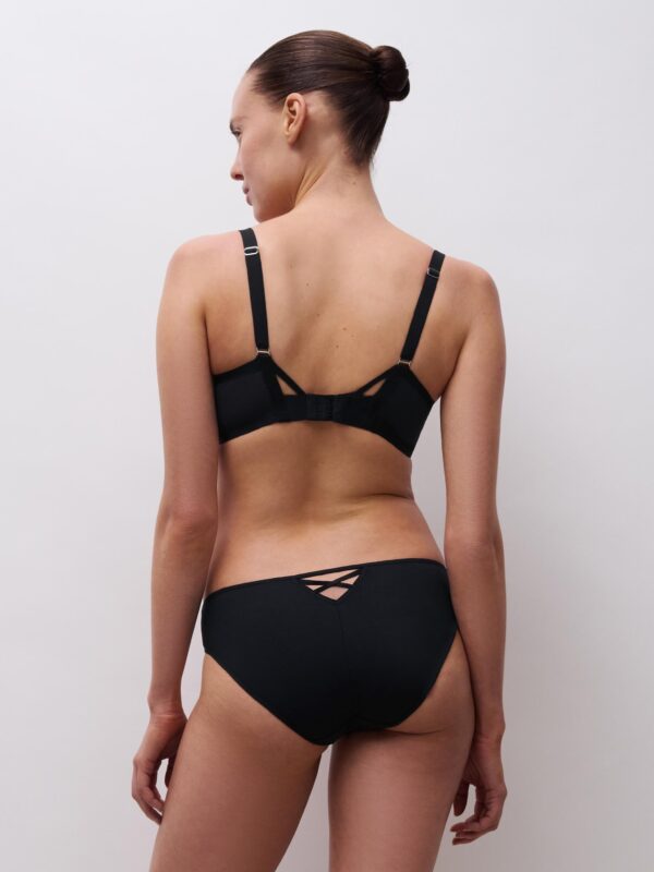 Soutien-gorge Corbeille Chantelle Pulp Lush Noir Festif – Image 5