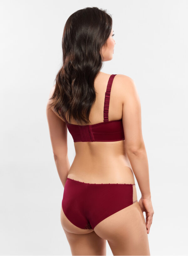 Shorty Empreinte Agathe Amarante – Image 3
