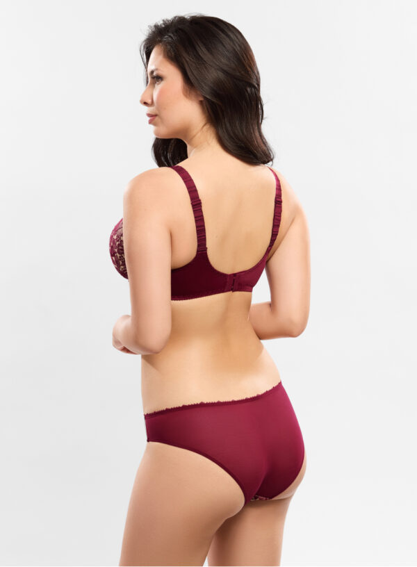 Slip Empreinte Agathe Amarante – Image 3