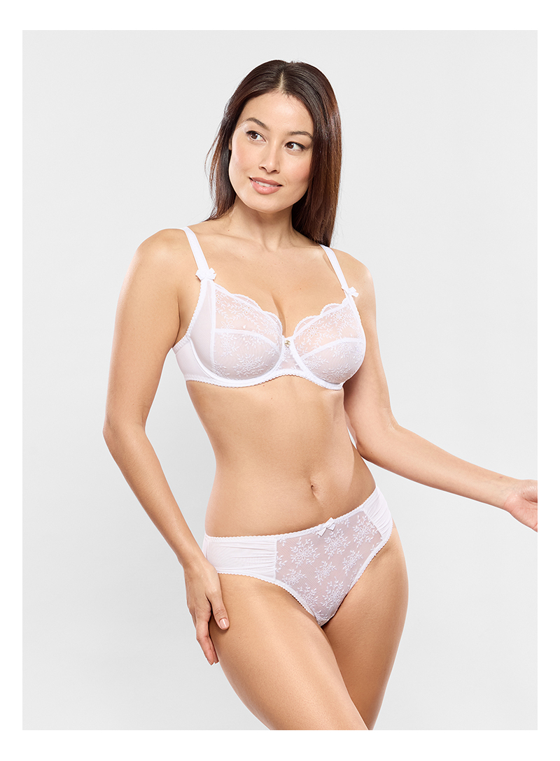 Slip Empreinte Charlotte coloris blanc – Image 2